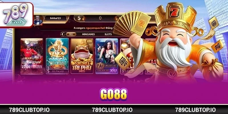 GO88: Cổng Game Cược Đỉnh Cao Với Kho Game 99+ Lựa Chọn